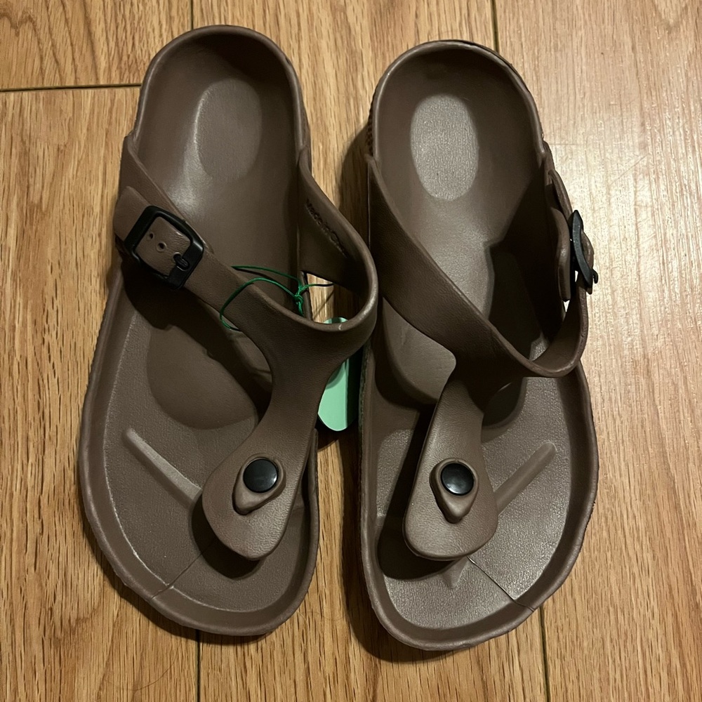 Brown women’s sandals